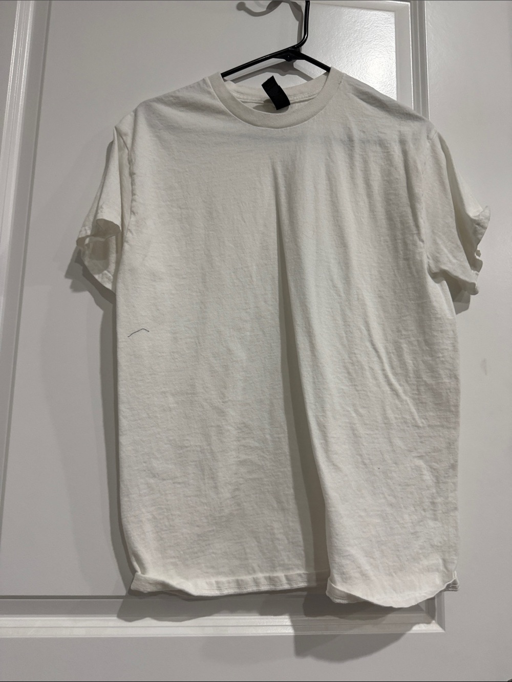 Gildan Plain White Short Sleeve Crewneck Tee